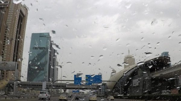 It’s raining in parts of the UAE, including Dubai
